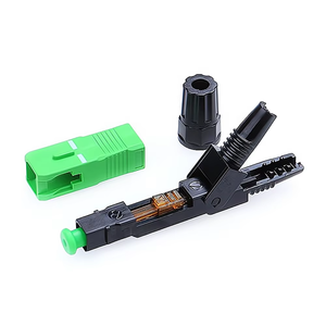 Conector rápido de fibra óptica APC de 55mm, superventas, precio de fábrica de 0,3 dB para cables de comunicación de alta calidad