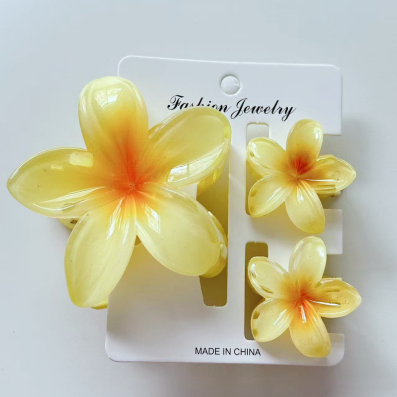 Yellow three pieces individually wrapped