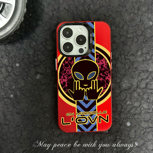 เคสพีซีดีไซเนอร์สำหรับ iPhone XR XS 12 13 MINI 11 14 15 16 PRO MAX หลากสีเคสมือถือและเคส INS PLUS - Product Image 3