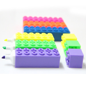 Penna evidenziatore personalizzata colori pastello scalpello punta evidenziatori pennarello 18 colori assortiti a base d'acqua asciugatura rapida - Product Image 3