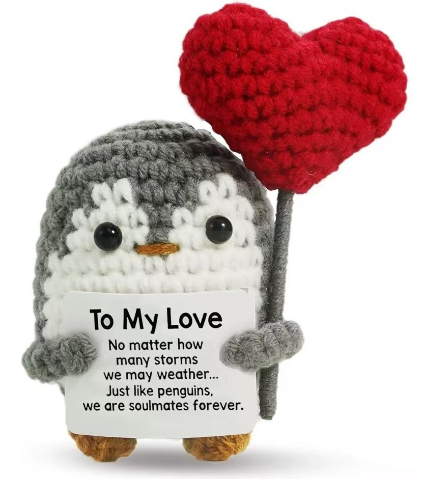 Loving penguin