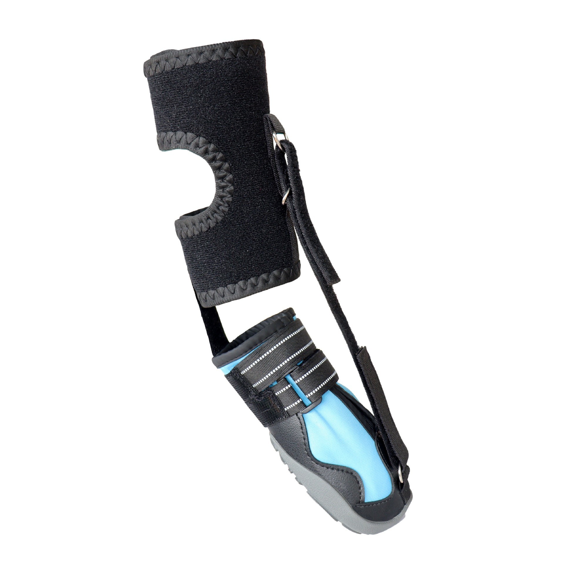 Azul + Negro (1 pieza) con forro polar