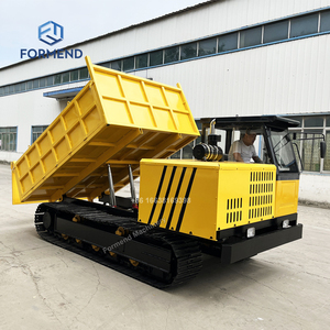 Click Hydraulic <strong>Unloading</strong> <strong>Load</strong> 1500kg Crawler Mini Dumper Factory Direct Sales Price Offer for One Week Only - Product Image 5
