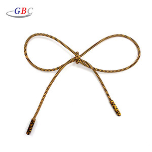 Cordón de poliéster de diseño personalizado con puntas de metal para sudaderas con capucha - Product Image 5