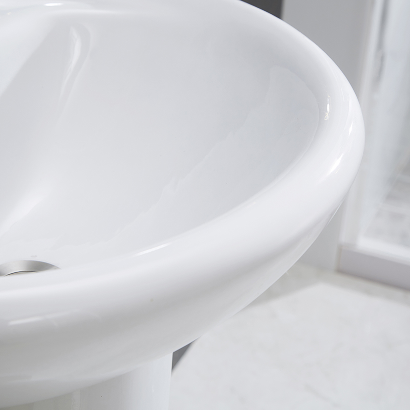 Floor Mounted Durable Hand Wash Basin Bowl Basin On Bathroom Basin