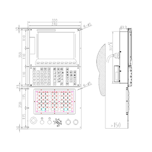 GUNT-600iTa <strong>2</strong>/5 <strong>Axis</strong> <strong>CNC</strong> <strong>Controller</strong> Inclined Bed <strong>Lathe</strong> Vertical <strong>Lathe</strong> Milling and Turning Composite Numerical Control System - Product Image 6