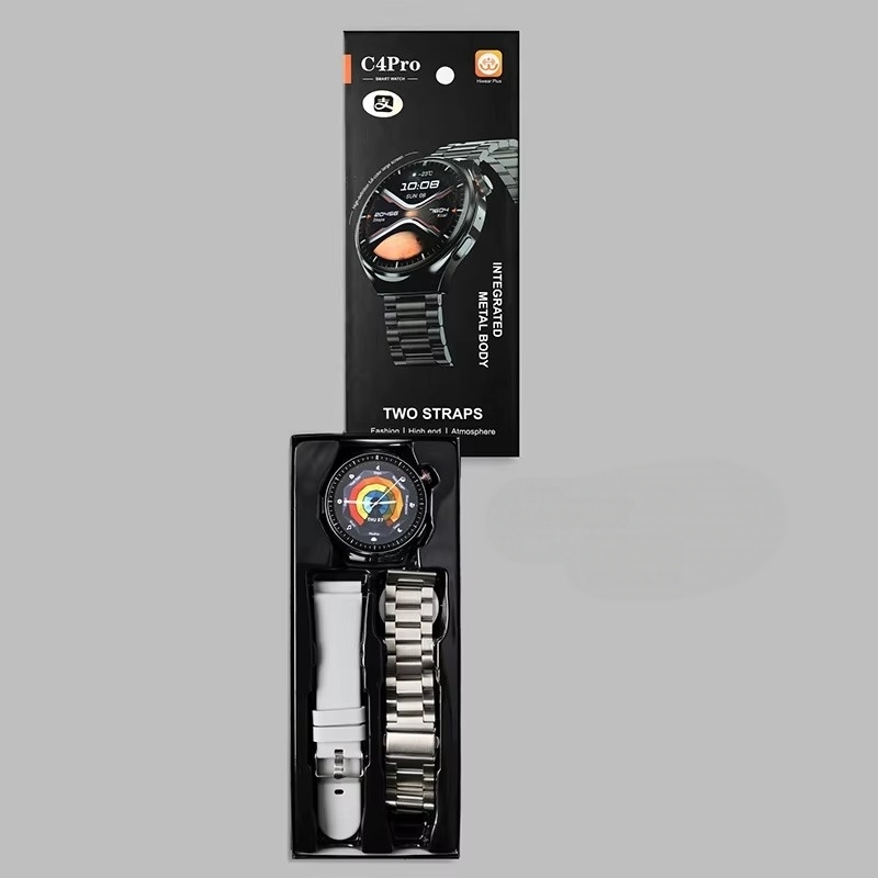 Silver With Steel Strap