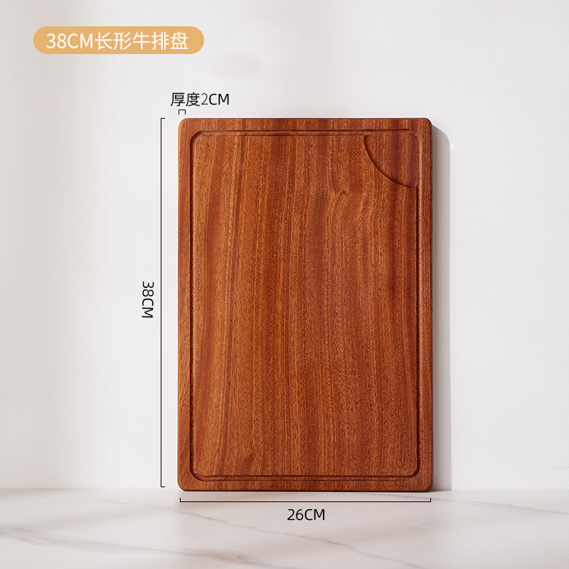 Madera de ébano, 38*26*2 mm (para cacerola).