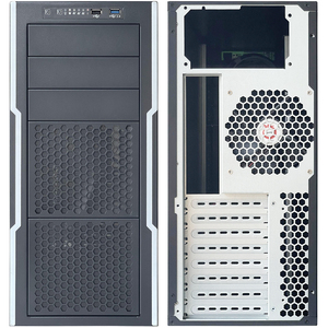 Carcasa de ordenador ZhenLoong Loong1 Full Tower NAS compatible con ITX MATX ATX EATX EEB MB 9 posiciones para el chasis del servidor de CD-ROM 8 ranuras PCI - Product Image 2