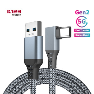 C ประเภทสายการออกแบบ L Braided สาย USB TYPE-C ชาร์จข้อมูลได้อย่างรวดเร็วผู้ผลิต - Product Image 1
