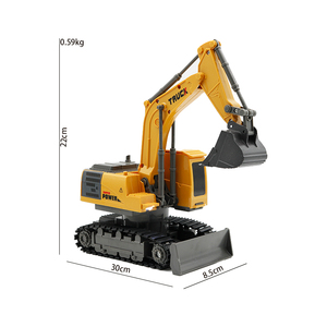 11 Channel 1:20 24GHz <strong>Wireless</strong> Electric Alloy Remote Control Vehicle Simulation Excavator Engineering Vehicle Children's <strong>Toy</strong> - Product Image 6