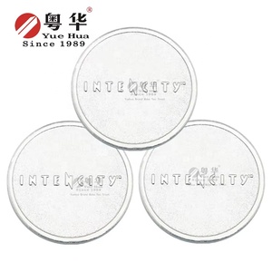 中国制造商为投币机定制标志冲压令牌金属硬币铁材料硬币推动器 - Product Image 4