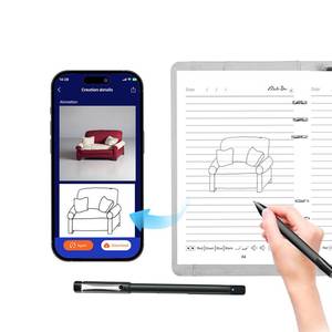 Bloc de notas AI directo de fábrica AI dibujo escritura AI corrección de documentos traducción de idiomas grabación Bluetooth cuaderno inteligente - Product Image 1