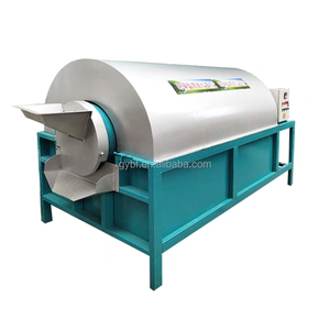 Essiccatore a tamburo rotante per noci di palmisti macchina di scarico automatica prezzo essiccatore macchinari pesanti - Product Image 1