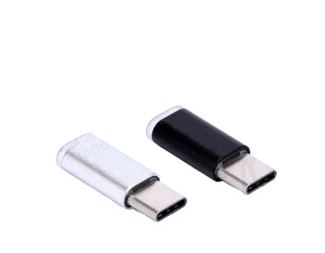 새로운 OTG 어댑터 미니 크기 C USB 마이크로 어댑터 변환기 충전