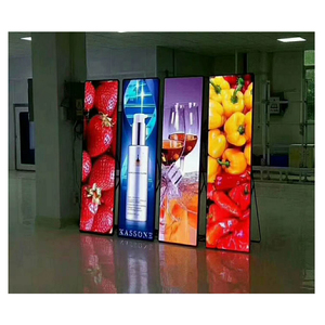 จอแสดงผล LED จอแสดงผลแบบพกพาดิจิตอล 640*1920 มม.กระจกหน้าจอ LED p1.875 p2 P2.5 โปสเตอร์จอแสดงผล LED หน้าจอ - Product Image 5