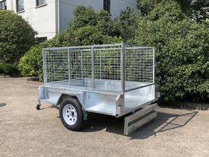 厂家直销低价汽车单轴多功能箱拖车 - Product Image 5