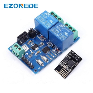 DC 5V/12V ESP8266 ESP-01 2 Channel WiFi Relay Module 2-Channel Relay Module For IoT Smart Home Phone APP Controller - Product Image 5