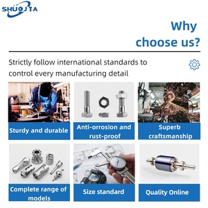Inç ve metrik ölçüm sistemlerinde mevcut galvanizli karbon çelik altıgen kendinden kılavuzlu vida Ruspert kaplama - Product Image 3