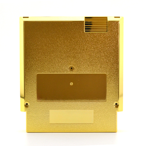 NES用ゴールドメッキシルバーメッキ72ピンゲームカードシェルNES/FC用クロームゴールド/シルバーカートリッジケースカバー - Product Image 3