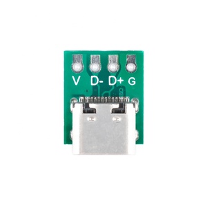 10 pz connettore 3.1 USB tipo C 16 Pin Test scheda PCB adattatore 16 P connettore presa per linea dati cavo di trasferimento