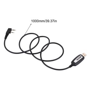 100% originale Baofeng Walkie Talkie cavo di programmazione USB per 2 vie UV-5R Radio BF-888s UV82 H777 K Port Driver con Software CD - Product Image 6