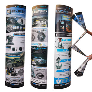 Xúc Tiến Quảng Cáo Gấp Pop Up Standee Hiển Thị Bảng Đứng, POS Thực Phẩm Các Tông Cắt Ra Totem Hiển Thị - Product Image 6