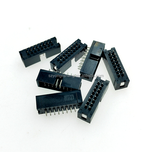 10PCS IDC/JTAG 2.54มม.DC3ชาย Pin PCB Header Connector 2*3/4/5/6/7/8/26/40P ตรงซ็อกเก็ตหัว - Product Image 1