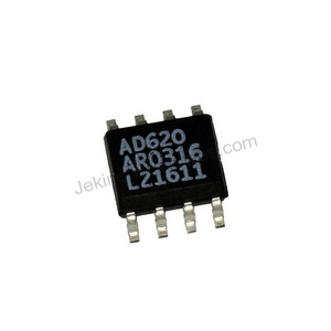Jeking AD620 enstrümantasyon amplifikatörü ICs 1 devre SOIC-8 AD620AR