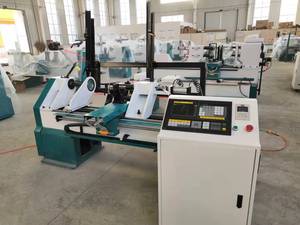 Nuevo producto, maquinaria para trabajar la madera, torno de torneado de madera CNC con sistema de carga automática - Product Image 2