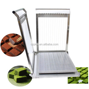 面包店用软巧克力棒吉他切割机方格奶酪蛋糕巧克力块切割机 - Product Image 1