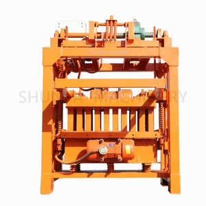 QM4-40优质小砌块联锁混凝土砖模空心砌块机械 - Product Image 5