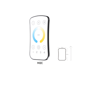 <strong>LTECH</strong> Multi-Zone Mini Remote <strong>LED</strong> Illuminated Strip <strong>Controller</strong> CT Remote White - Product Image 1