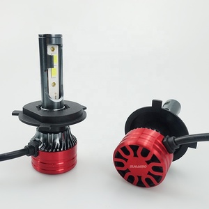 Su geçirmez araç aydınlatma sistemi, H4 Fan soğutma 56watt V13 dahili sürücü Led ışık araba far Hilux 2012 için - Product Image 4
