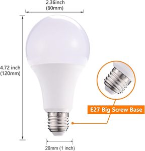 Uzaktan kumanda ile RGB LED ışık ampul 220V 5W 7W 9W 12W E27 E26 vida bankası A60 A70 A80 ev partisi yatak odası için 16 renk seçenekleri - Product Image 2