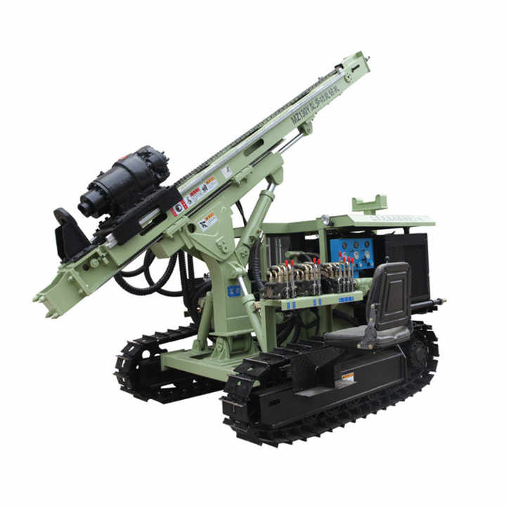 Solar Piling Machine PV Ramming Machine Solar Pile Driver and Air Compressor for Hard Rock Drilling