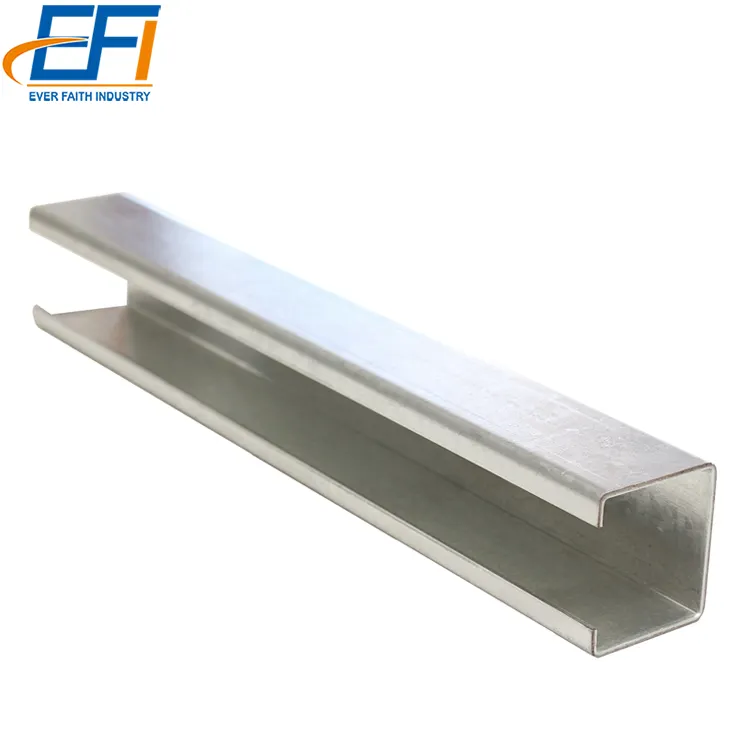 Hot Produk Stainless Ms C Channel Steel C Channel Ukuran Besi