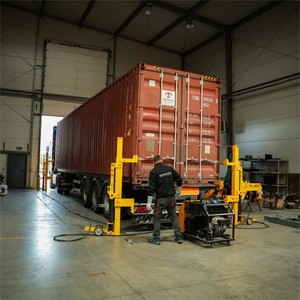 <strong>Container</strong> Lifting System Hydraulic Hoist Lift <strong>Container</strong> <strong>Loading</strong> <strong>and</strong> <strong>Unloading</strong> 20 Feet 30 Ton - Product Image 4