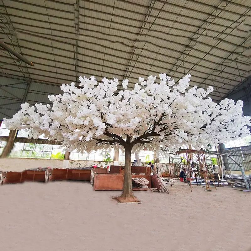 CY 10ft kapalı yapay kiraz çiçeği çiçekli yapay ağaçlar düğün dekorasyon için