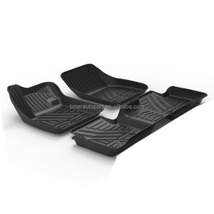 Tapete automotivo, tapete automotivo com logotipo 3d tpe à prova d'água para <span class=keywords><strong>ford</strong></span> focus st line 2015 2012-2018 2019-2021