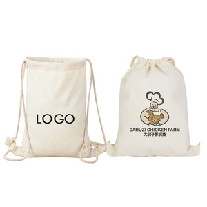 Aceptamos sacos de pícnic al aire libre con logotipo personalizado, mochila de lona con cordón, bolsas de libros para estudiantes - Product Image 3
