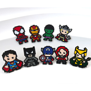 Yeni karışık karikatür Pin amerikan film kahramanı emaye Pin süper karakter Anime Metal rozeti - Product Image 2