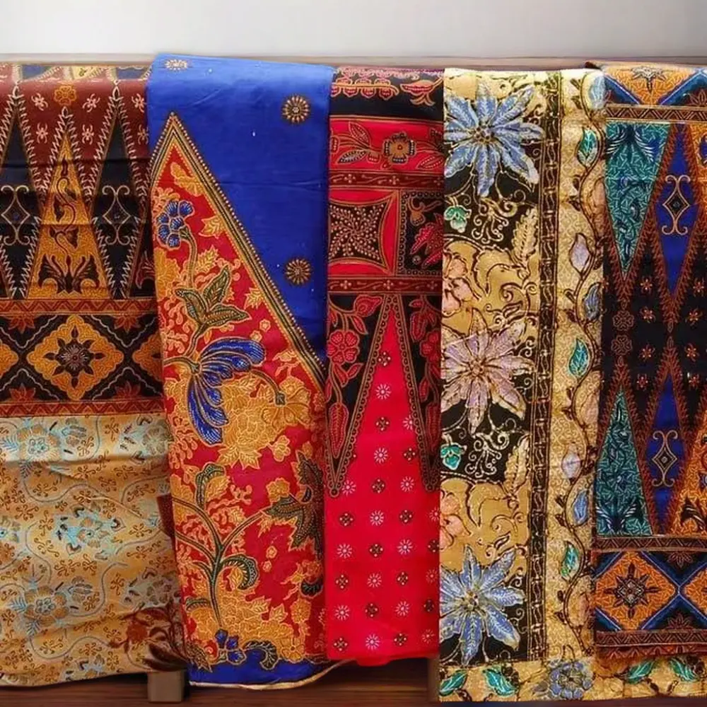 fabrik günstigster batik indonesien kundenspezifischer druck sarong stoff thailand sarung kleid pareo stoff
