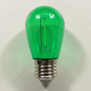 1W & 2W S14 plastik Filament LED ampuller 3V 120V 230V dize ışık ile açık hava bahçe dekorasyonu için E27/E26 baz türleri - Product Image 5
