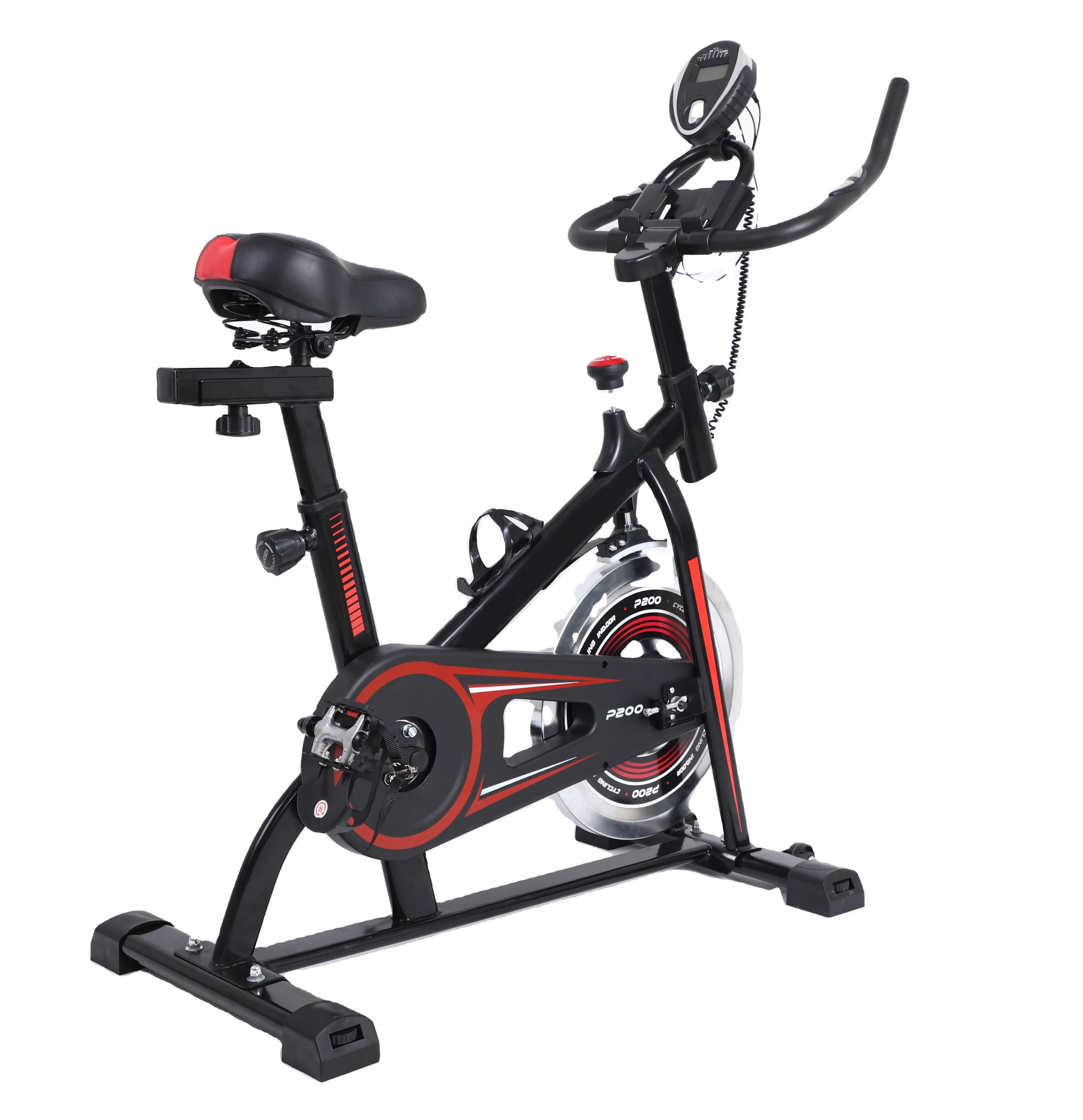 (Прямая поставка с завода) фитнес-тренажер MAIBUFIT для кардио-фитнеса, сердечная ручка, регулируемый размер, спиннинг, тренажерный зал, велосипед с монитором