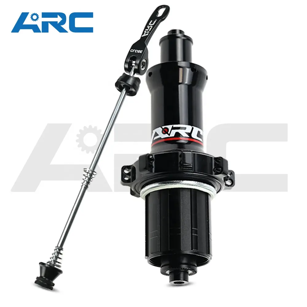 Arc RT-030F/r Hợp kim nhôm CNC 20h 24h thẳng kéo v-phanh đường xe đạp bánh xe trung tâm nbk vòng bi