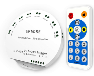 Eann SP608E 8-канальный выходной сигнал пульт дистанционного управления IOS Android APP Controller для WS2811 WS2815