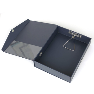 Archivo de PVC de gran capacidad, papelería impermeable, caja de almacenamiento portátil para oficina, caja de documentos con Clip de resorte, caja de archivo - Product Image 6
