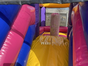 Prenses Mini kale çoklu oyunlar kale slayt Combo şişme engel kursu Combo Bouncy kale - Product Image 6
