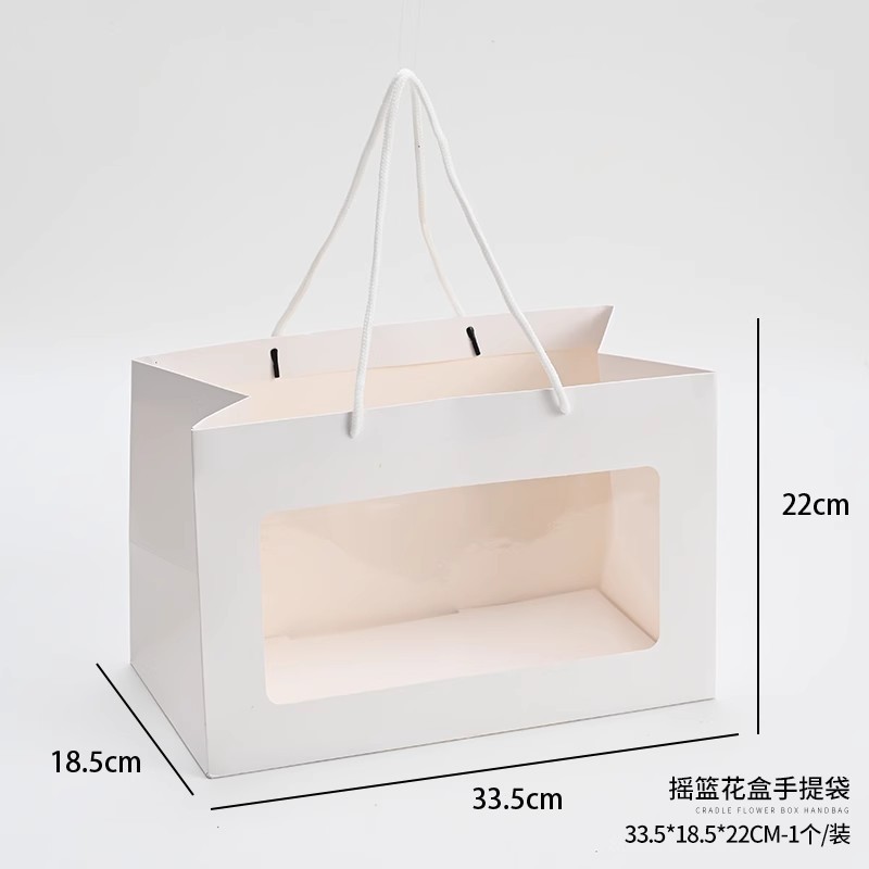 Bolso de mano blanco